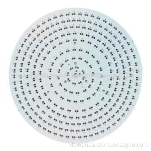 Single side aluminum PCB for LED lighting, PCB with LED
